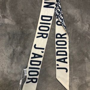 Christian Dior Scarf Navy Blue